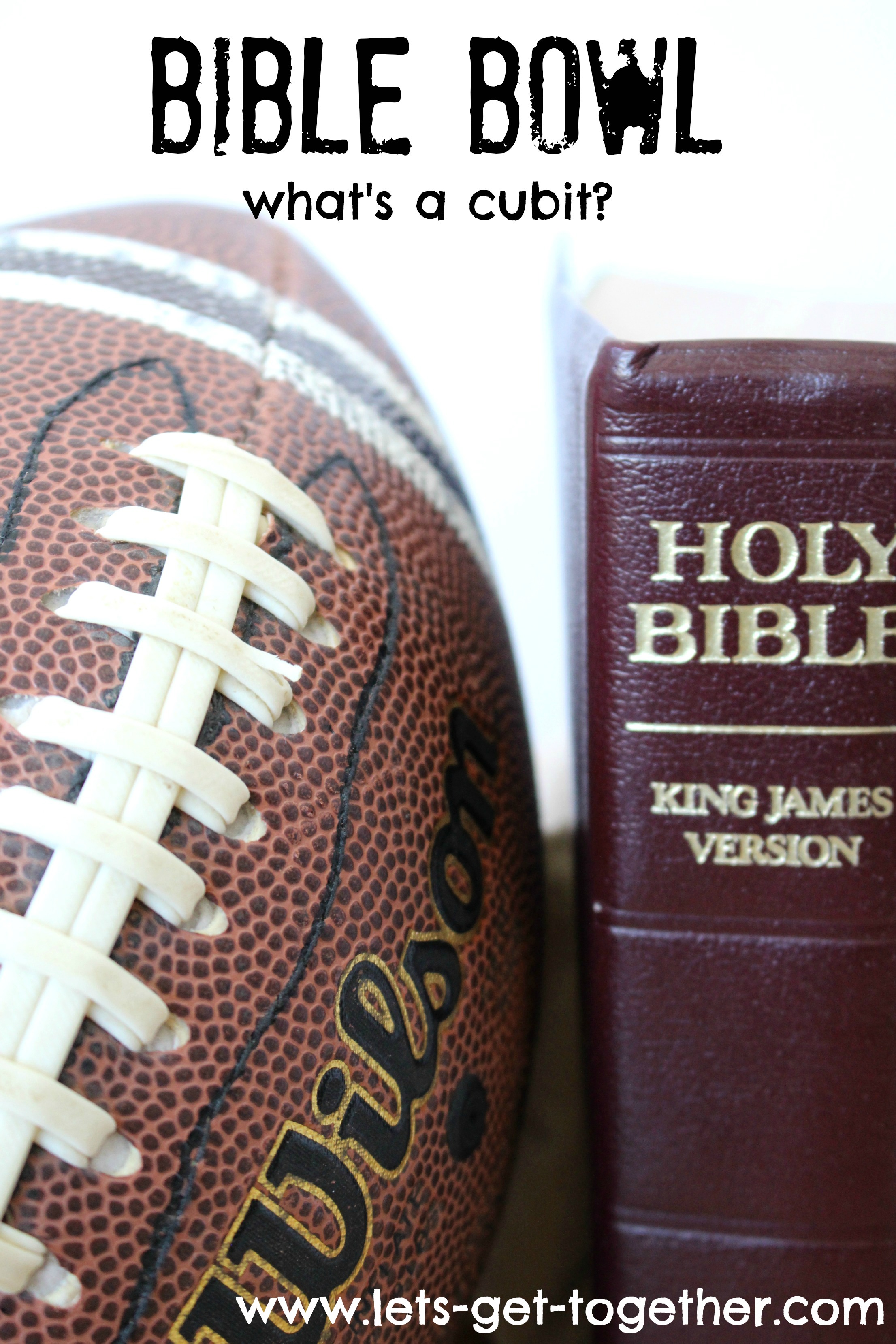 ready for a fun and easy Family Home Evening that combines football    football and bible