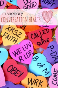 Missionary Mail: Conversation Hearts