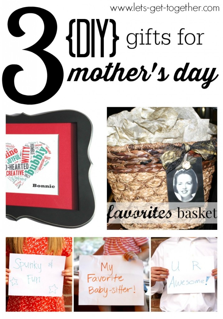 3 Gifts for Mother's Day from Let's Get Together