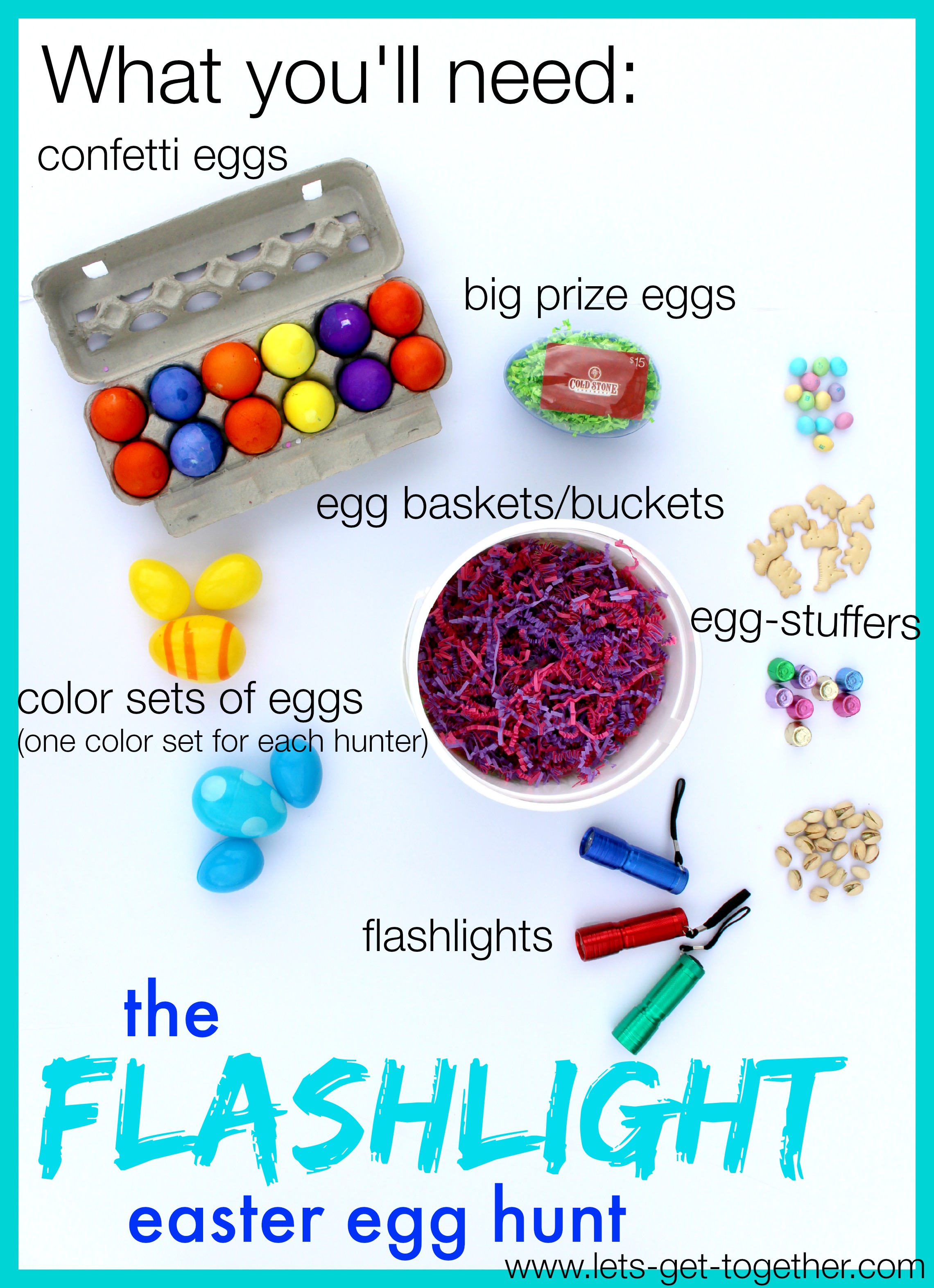the flashlight easter egg hunt
