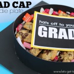 Grad Cap Goodie Plates