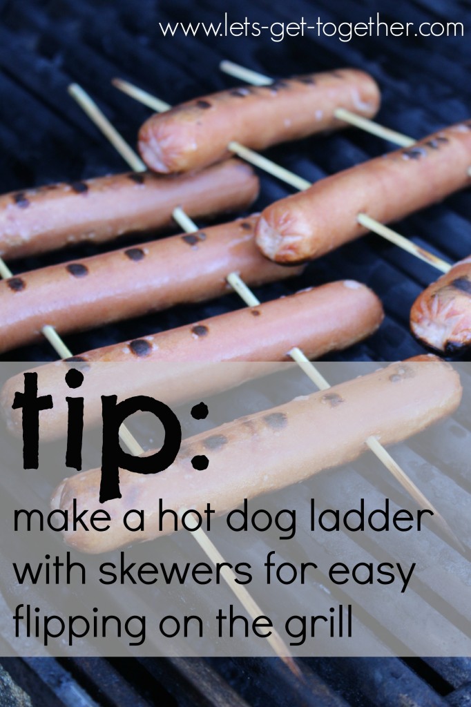 Hot Dog Skewers Tip