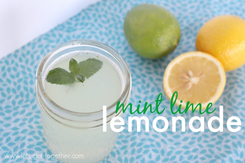 Mint Lime Lemonade from Let's Get Together