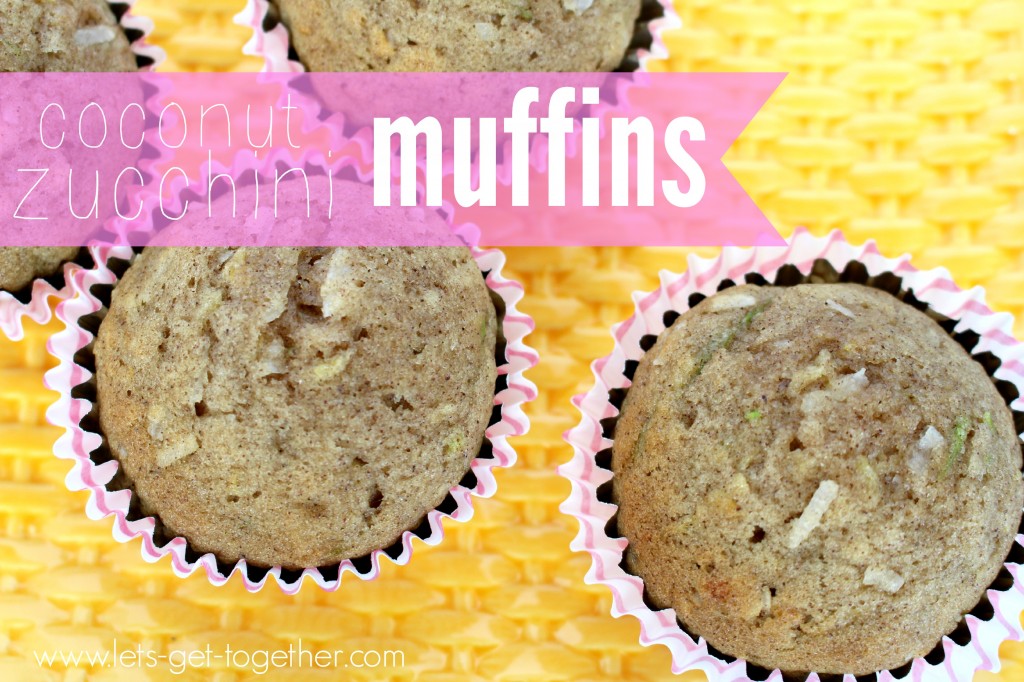 Coconut Zucchini Muffins from Let's Get Together