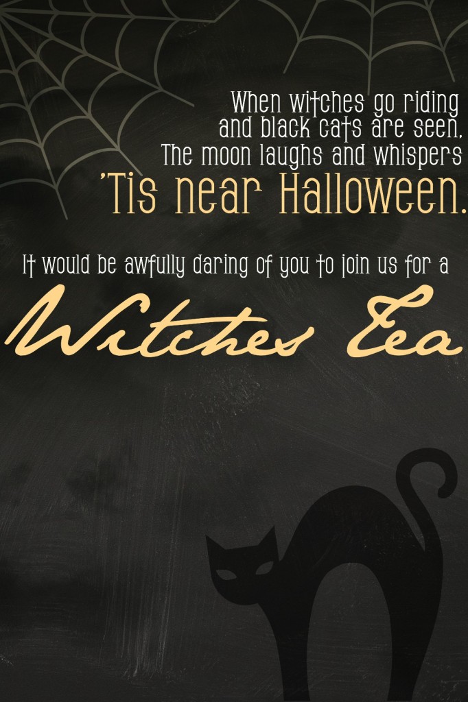 Witches Tea Invite - EDIT