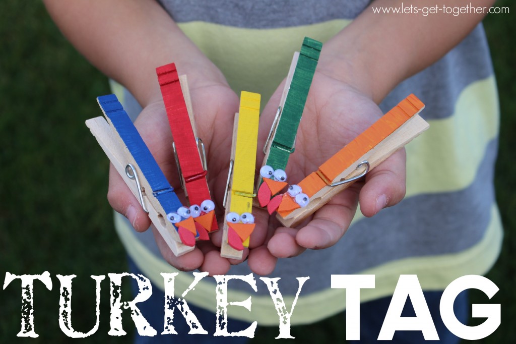 Turkey Tag from Let's Get Together, What to do on Thanksgiving Day