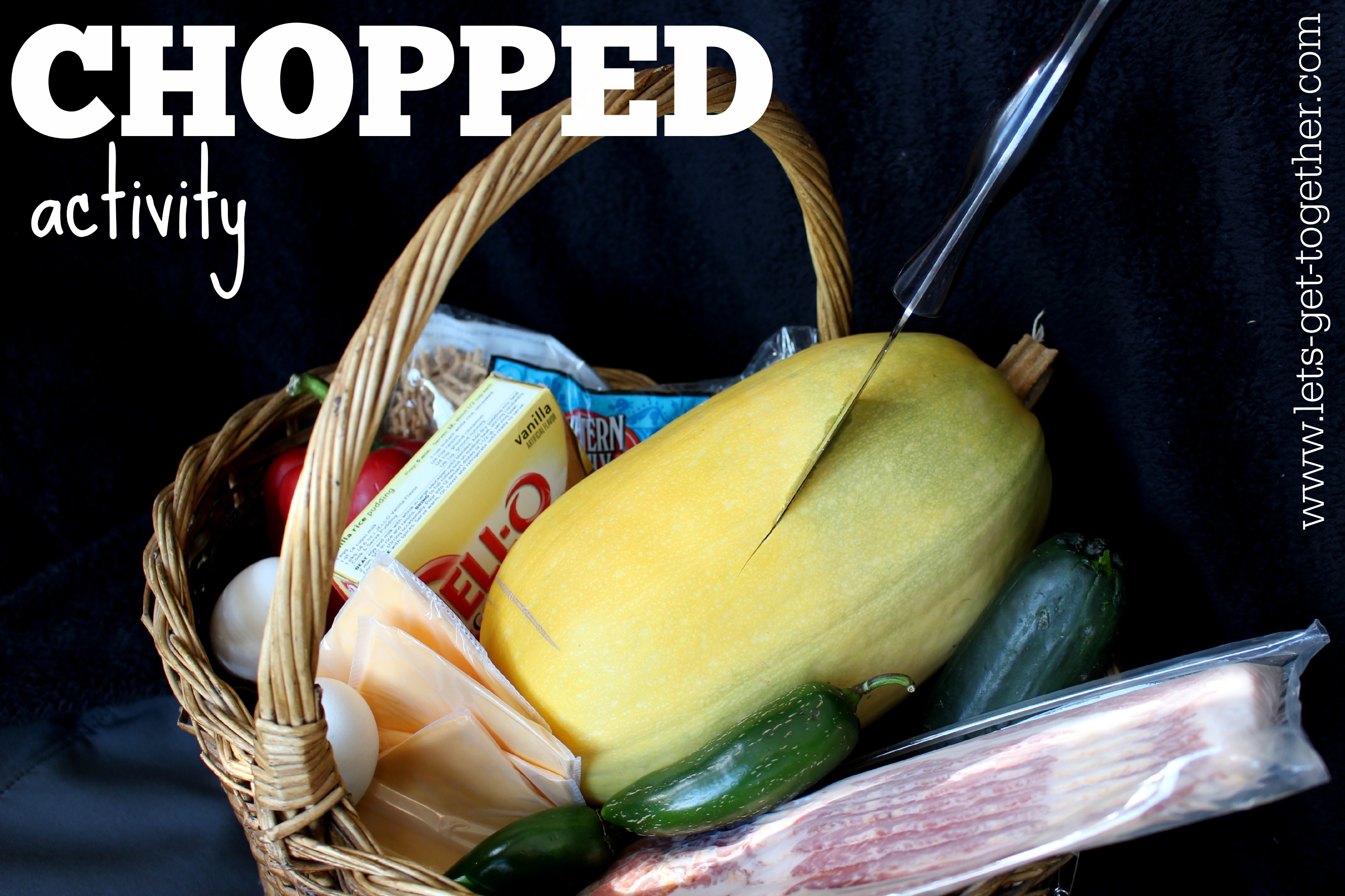 How to Play Chopped at Home including Basket Ideas