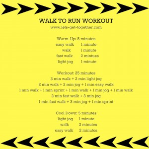 Walk to Run: A Workout for Everyone