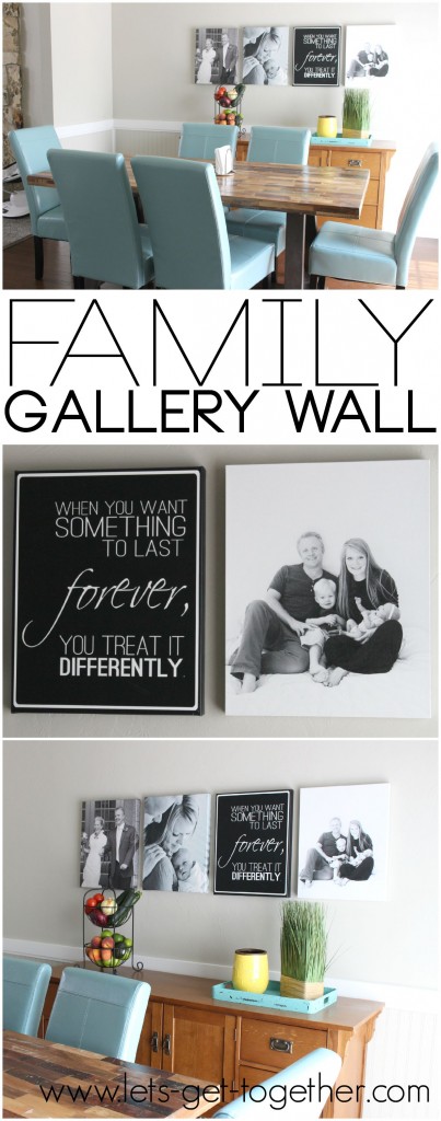 Family Gallery Wall from Let's Get Together