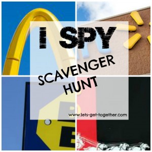 I Spy Scavenger Hunt