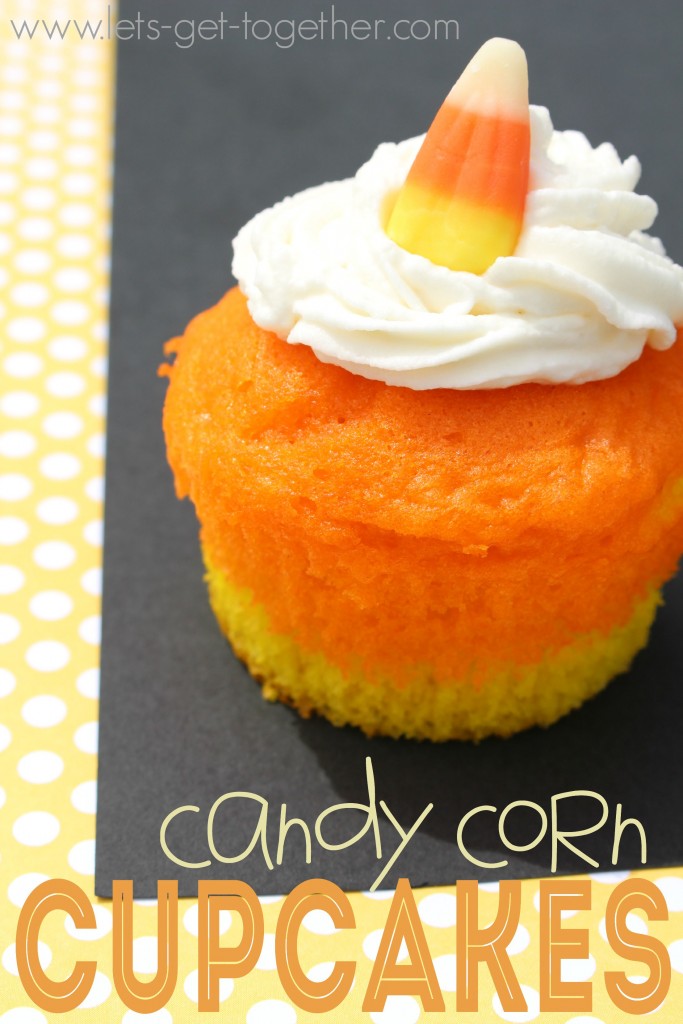 Candy Corn CupcakesLet's Get Together