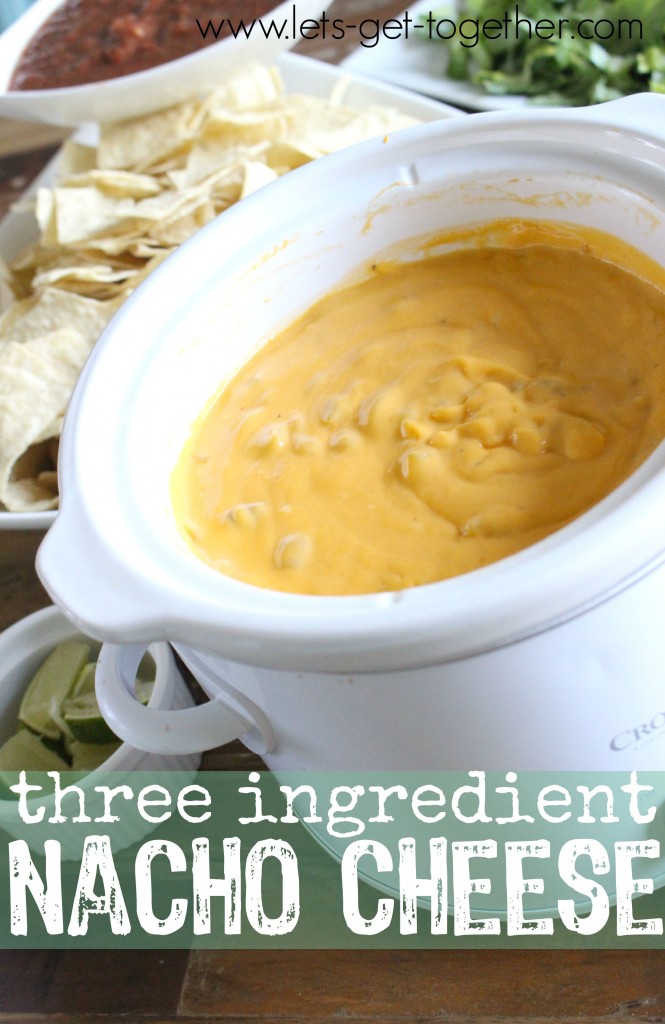 Three Ingredient Nacho Cheese Sauce